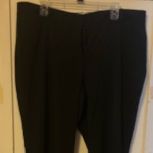 Women’s black dress slacks